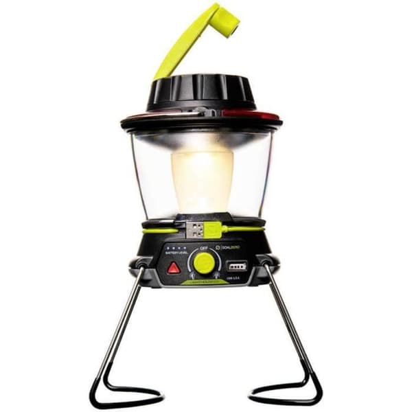 Campinglampa - GOAL ZERO - Lighthouse 600 - 600 lm - 498 g - Svart, Gul