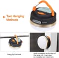 Miniatyrbillede 4 af 7: OBOSOE genopladelig LED campinglanterne – 300LM, 3 lystilstande og powerbank | Magnetisk beslag, IPX4 vandafvisende | Til camping