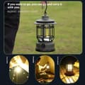 Miniatyrbild 3 av 8: OBOSOE Laddbar Campinglykta – Vattentålig Utomhuslampa med USB-laddning | Perfekt för Trädgård, Camping & Nödfall