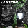 Miniatyrbild 2 av 5: OBOSOE Solcellsdrivna Campinglyktor (2-pack) – Vikbara LED-lampor med USB-laddning | Hängbara Nödlyktor för Camping, Stormar