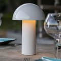 Miniatyrbild 4 av 6: Sladdlös bordslampa - LUMISKY - TOD WHITE - H28 cm - Justerbart huvud - Varmvit LED