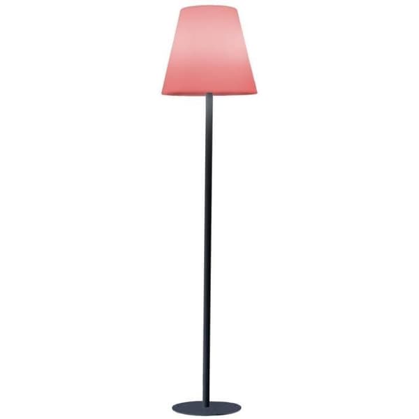 Trådlös golvlampa - LUMISKY - STANDY - H150 cm - Metallfot - Dimbar flerfärgad LED