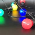 Pikkukuva 3 / 4: Aurinkokennovalosetti - LUMISKY - PARTY GUINGUETTE SOLAR - 5,70 m - 8 tilaa - 10 moniväristä LED-palloa