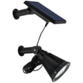 Miniatyrbild 2 av 6: 2-i-1 solcellsspotlight att sätta upp eller montera - LUMISKY - SPIKY AWAY B34 - H42 cm - vit LED