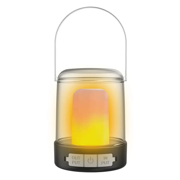 Kannettava leirivalo, USB Type-C -lataus, 3 valaistustilaa,Camping Light