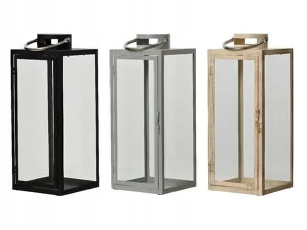Dekorativ elegant trädgårdslykta 48x18,5 cm
