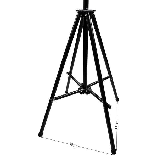 Fiske Lys Stand, Foldbart Design, Firebenede Beslag