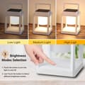 Pikkukuva 2 / 8: OBOSOE aurinkoenergialla toimiva retkeilylyhty ulkona, himmennettävä LED-lamppu, USB-lataus, vedenpitävä riippulyhty