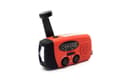 Miniatyrbild 5 av 11: vevradio, nödradio, powerbank solcell laddare, DENVER SOLAR CRANK RADIO SCR-2005