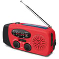 Miniatyrbild 7 av 11: vevradio, nödradio, powerbank solcell laddare, DENVER SOLAR CRANK RADIO SCR-2005