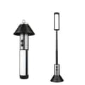 Miniatyrbillede 1 af 2: Telescopisk Camping Lommelygte, 3000mAh Batteri, Type-C Opladning, 270° Justerbar Vinkel,grå 1pcs