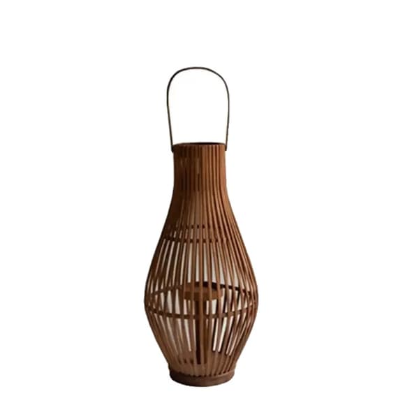 Bambu-lampa, 30 cm bredd, 63 cm höjd, klassisk/postmodern stil,A-Ingen ljuskälla-S