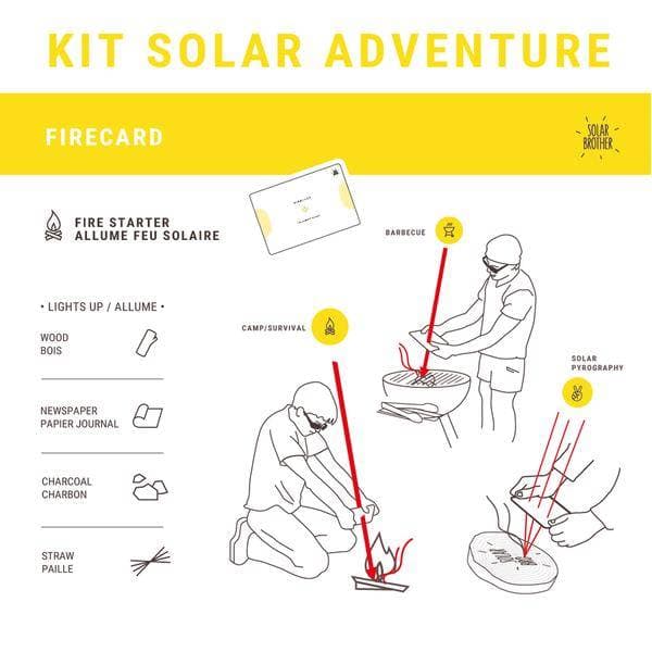 Solar Brother Adventure kit - Solcellsbaserad överlevnadsutrustning