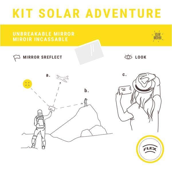 Solar Brother Adventure kit - Solcellsbaserad överlevnadsutrustning