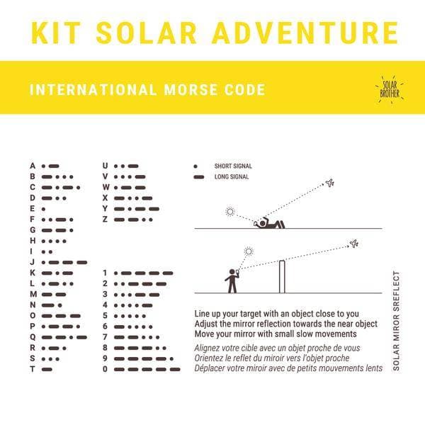 Solar Brother Adventure kit - Solcellsbaserad överlevnadsutrustning