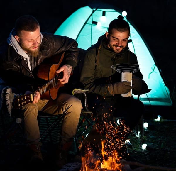 Bomclap Campinglampe Lanterne / Teltlampe - Lampe til campingpladsen