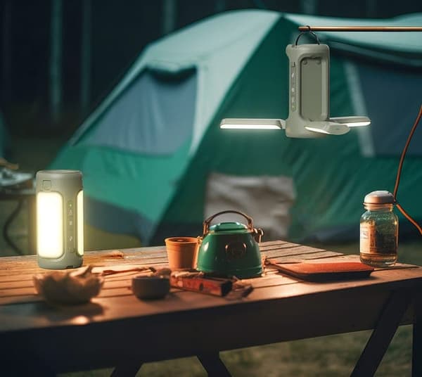 Bomclap Campinglampe Lanterne / Teltlampe - Lampe til campingpladsen