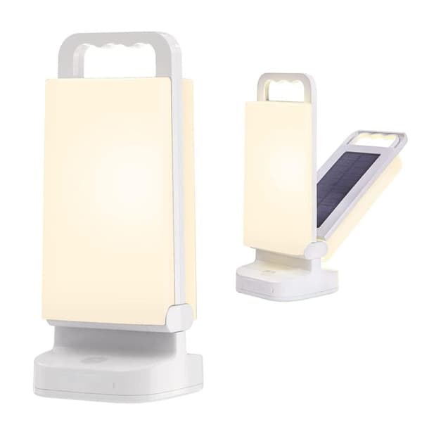 OBOSOE Solar Camping Lampe Telt Lampe, Lanterne Telt, Lommelygte, CAMPING LAMPE