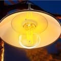 Miniatyrbillede 7 af 10: Lollanda Genopladelig retro LED havelampe – camping- og teltlampe med USB-opladning, bærbar med hængekrog