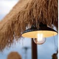Miniatyrbillede 9 af 10: Lollanda Genopladelig retro LED havelampe – camping- og teltlampe med USB-opladning, bærbar med hængekrog
