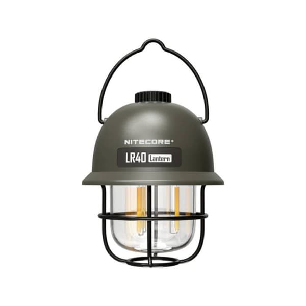 NiteCore NC-LR40-OLIV LR40 LED Camping Lantern 100 lm Batteri 222 g Olive