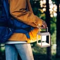 Miniatyrbillede 3 af 9: Bomclap Udendørs Solcellelys - IP44 Vandtæt Campinglanterne Med 3 Lystilstande & USB-opladning LED Campinglys Havelys