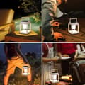 Miniatyrbillede 9 af 9: Bomclap Udendørs Solcellelys - IP44 Vandtæt Campinglanterne Med 3 Lystilstande & USB-opladning LED Campinglys Havelys