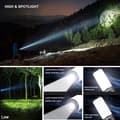 Miniatyrbillede 6 af 9: OBOSOE Campinglampe Lanterne / Teltlampe - Lampe til campingpladsen - 4-i-1 RGB Udendørs Lampe med 9 LED-lystilstande, Genopladelig Campinglampe