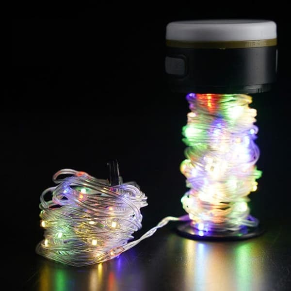 OBOSOE String Light til telt – 10 meter udendørs campinglys campinglampe lanterne / teltlampe - lampe til camping