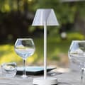 Miniatyrbillede 3 af 5: Ledningsfri bordlampe - LUMISKY - BEVERLY WHITE - H34 cm - Varm hvid LED
