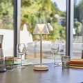 Miniatyrbillede 5 af 5: Ledningsfri bordlampe - LUMISKY - BEVERLY WHITE - H34 cm - Varm hvid LED