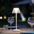 Miniatyrbillede 2 af 5: Ledningsfri bordlampe - LUMISKY - BEVERLY WHITE - H34 cm - Varm hvid LED