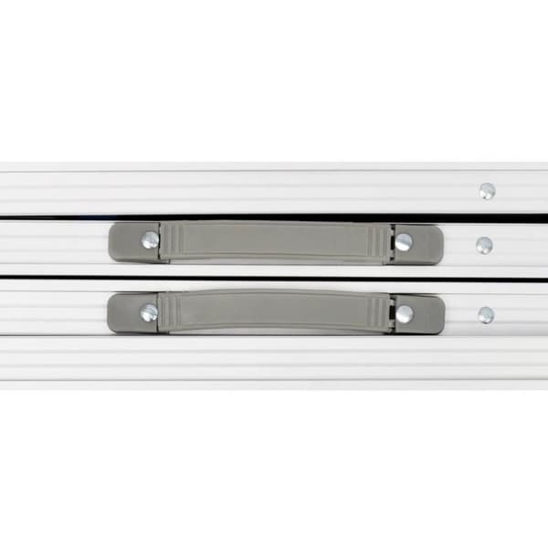 vidaXL sammenklappeligt campingbord justérbart aluminium 240 x 60 cm