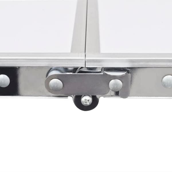vidaXL sammenklappeligt campingbord justérbart aluminium 240 x 60 cm