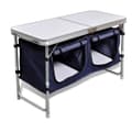 Miniatyrbillede 4 af 5: vidaXL sammenklappeligt campingbord med aluminiumstel