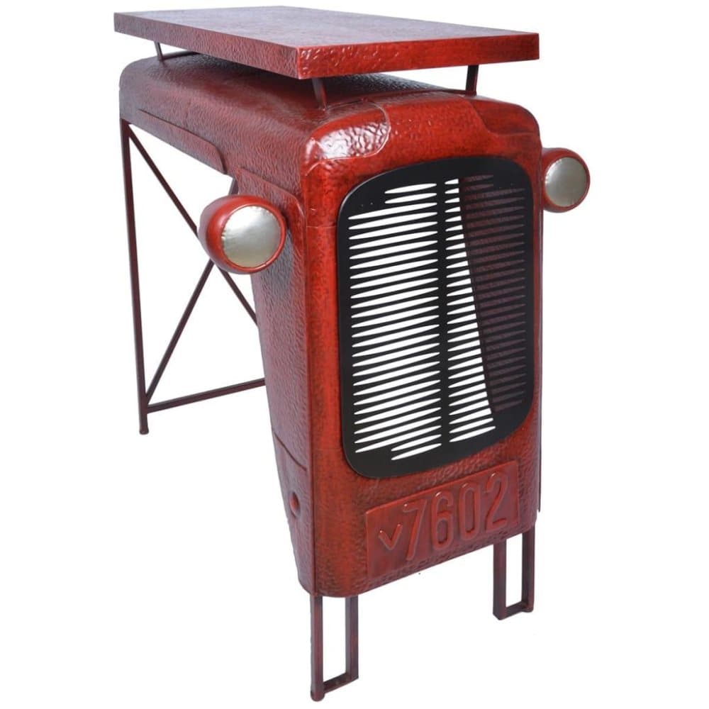 Esschert Design bord Traktor rød IH033