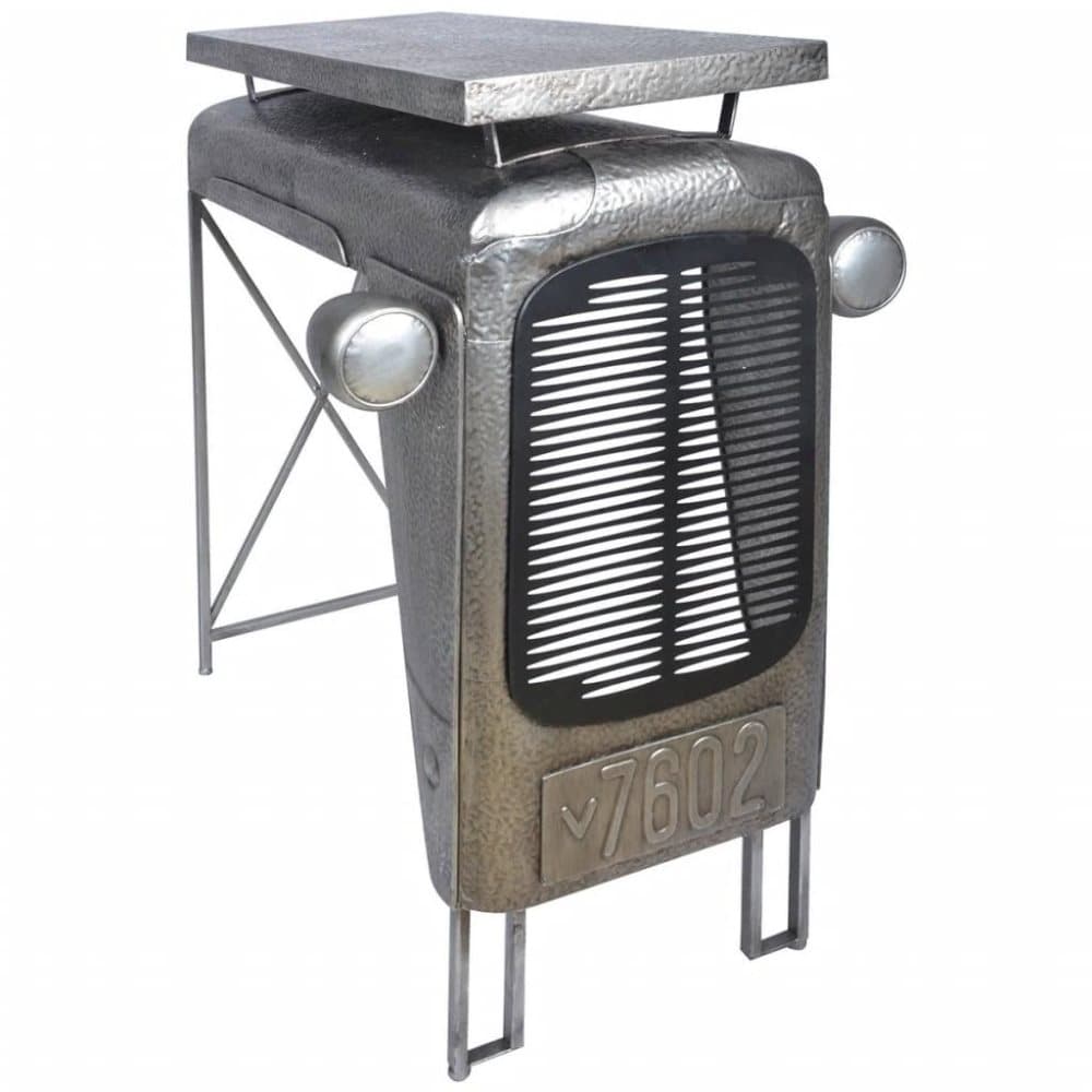 Esschert Design bord Traktor grå IH032