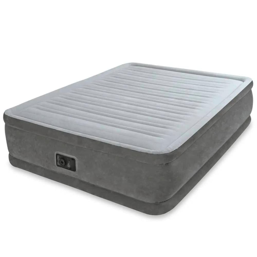 Intex Comfort Plush Luftmadrass PVC 152x203x46 cm hvit 64414