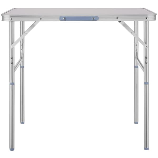 Campingbord i aluminium foldbar - grå