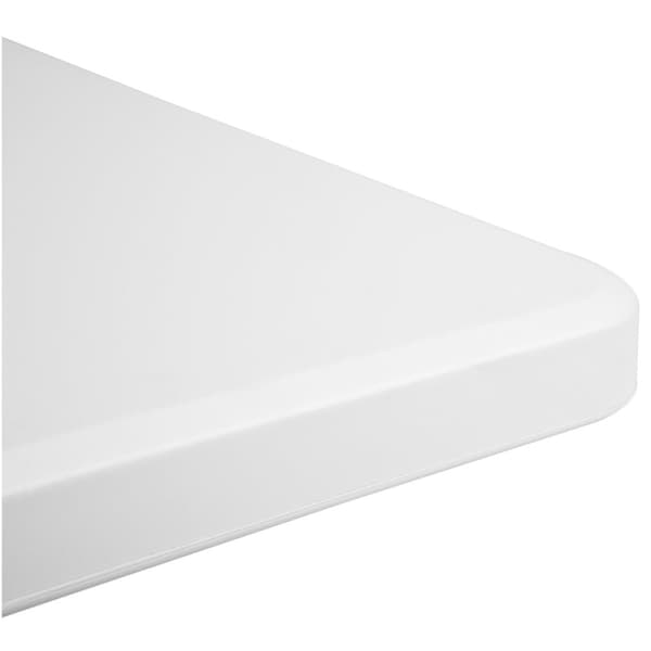 Campingbord foldbar hvid 183x76x74cm - hvid