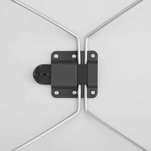 Campingbord foldbar 80x60x68 - grå