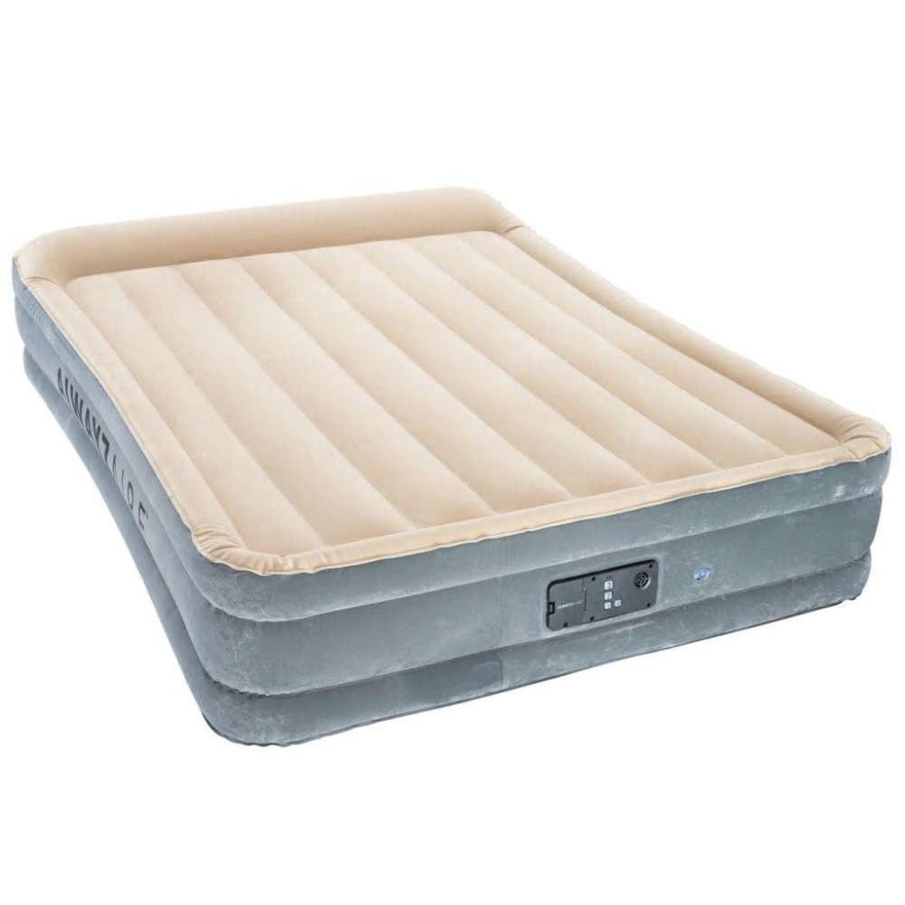 Bestway luftmadras AlwayzAire 2-personers 203 x 152 x 43 cm cremefarvet 67566