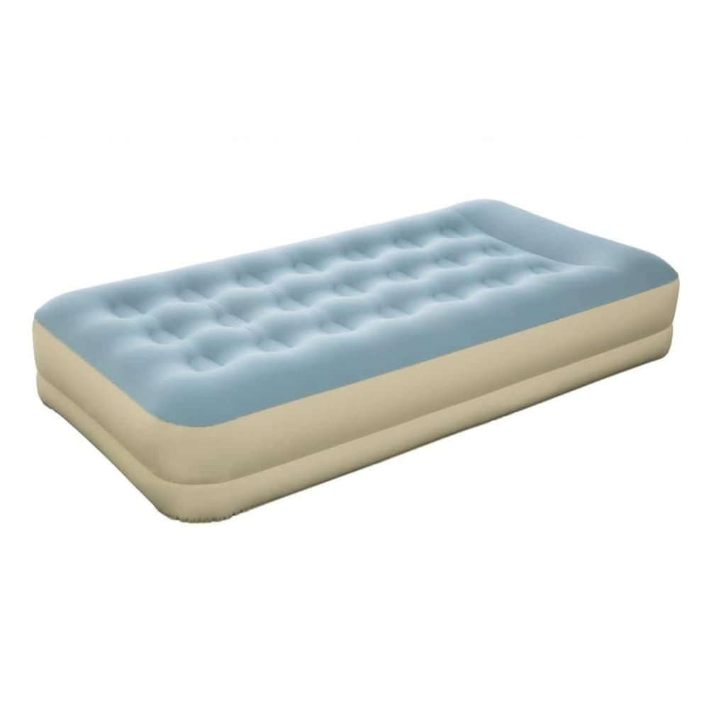 Bestway luftmadras til 1 person Refined Fortech twin indbygget pumpe 69001