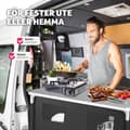 Miniatyrbild 4 av 11: Campingkök Bekvämlighet med 4 fack - svart