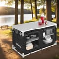 Miniatyrbild 10 av 11: Campingkök Bekvämlighet med 4 fack - svart