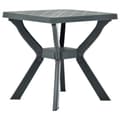 Miniatyrbillede 3 af 6: vidaXL bistrobord 70x70x72 cm plast grøn