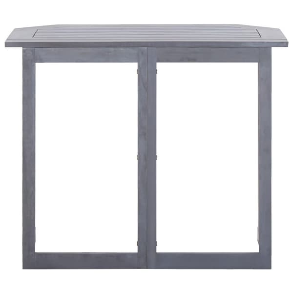 vidaXL Sammenleggbart balkongbord 90x50x74 cm heltre akasie