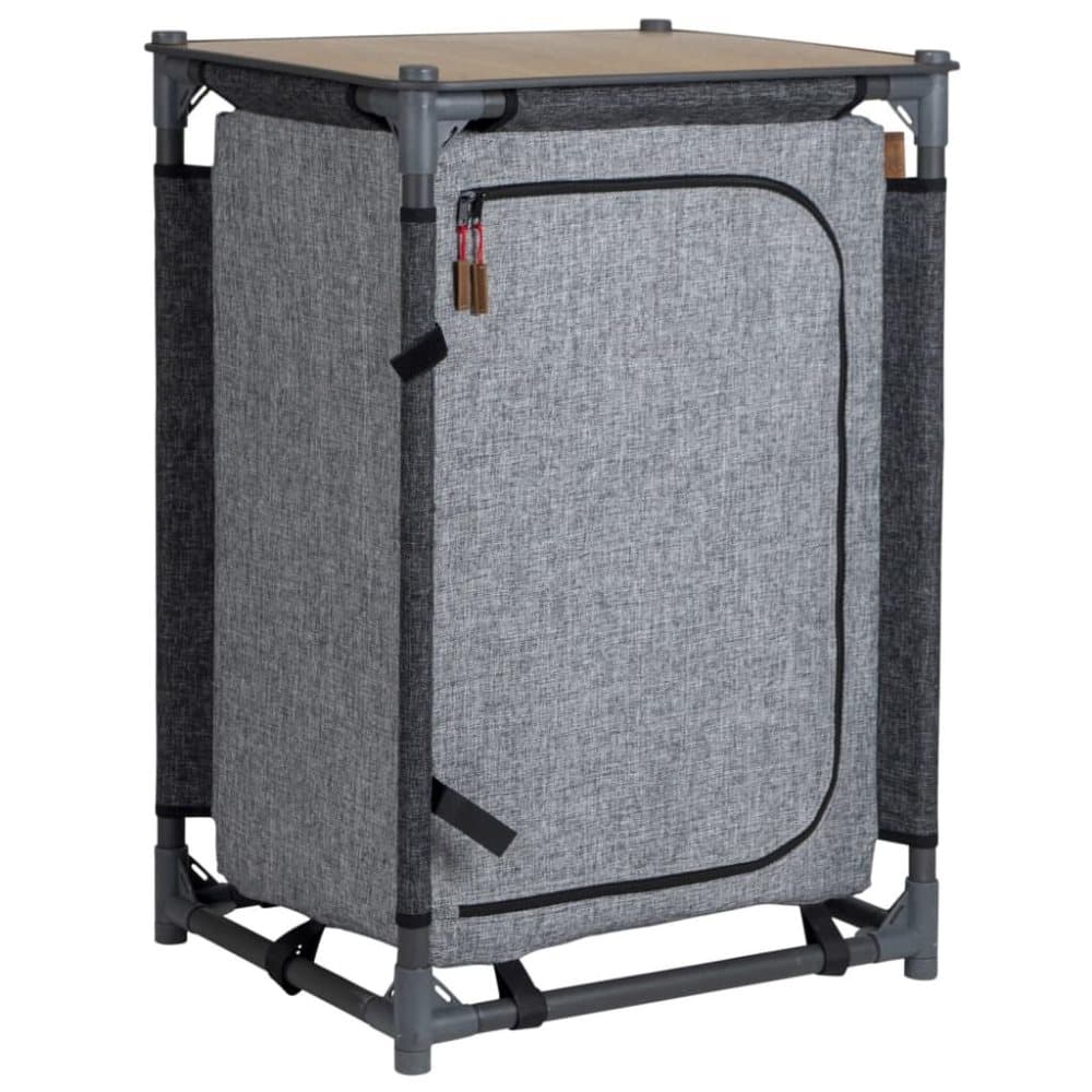 Bo-Camp Campingskap Norbury 57x48x80 cm antrasitt