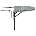 Miniatyrbillede 3 af 9: vidaXL altanbord 60x60x40 cm polyrattan grå