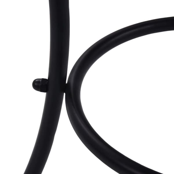 vidaXL bistrobord med mosaikdesign 60 cm keramisk sort og hvid
